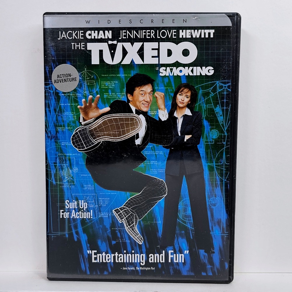 Jackie Chan The Tuxedo DVD Jennifer Love Hewitt Widescreen Special Edition Movie